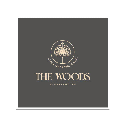 Vertical Panama - The Woods Logo